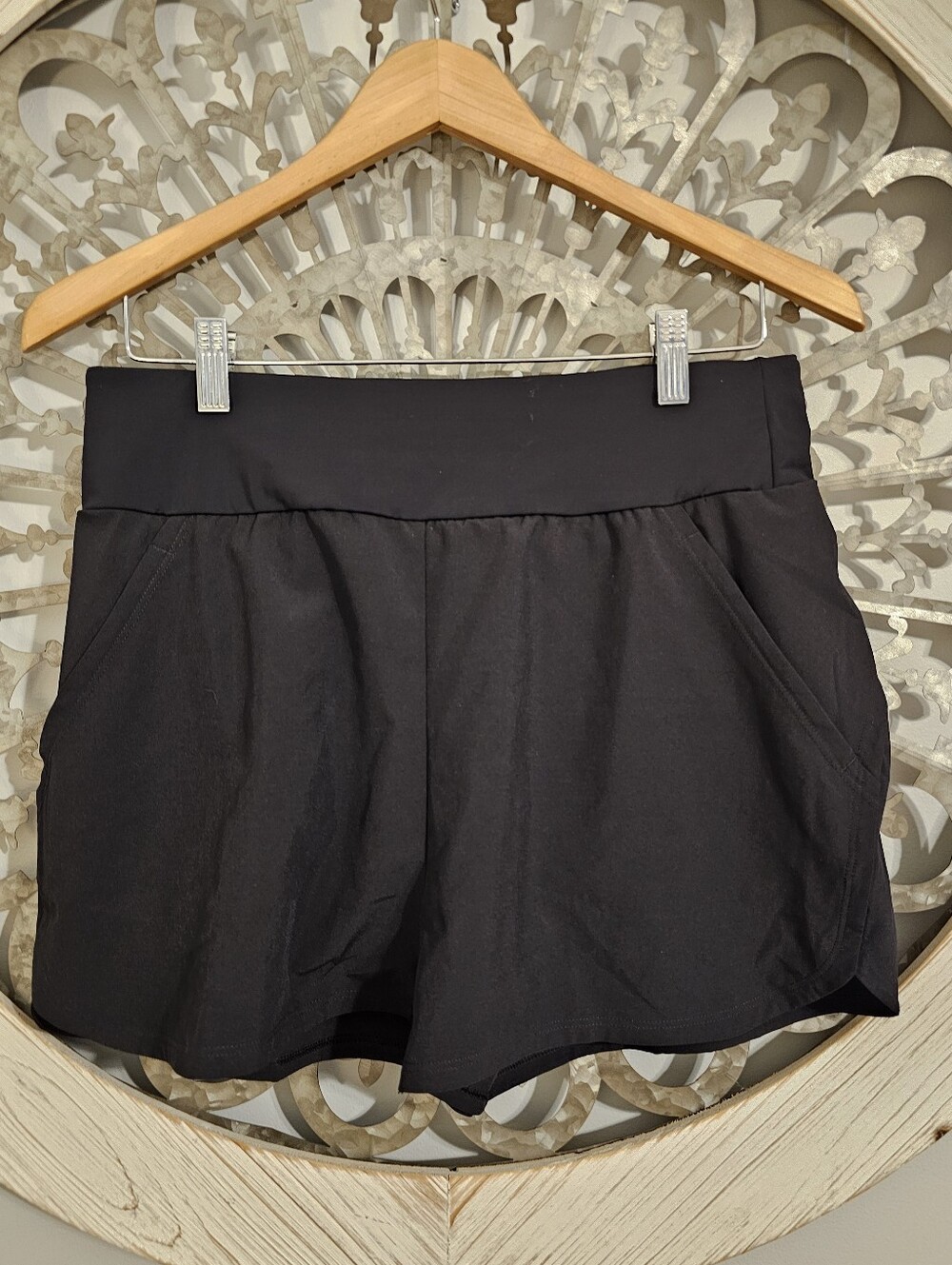 Duluth Trading CO. Women’s Black Swim Shorts